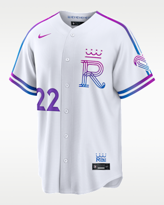 Мужские джерси Carter Jensen Kansas City Royals City Connect Nike MLB Stadium Jersey