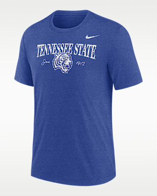 Мужская футболка Nike College (Tennessee State University) Tri-Blend Short-Sleeve