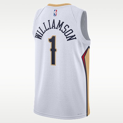 Jersey Nike Dri-FIT Swingman de la NBA para hombre New Orleans Pelicans Association Edition