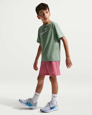Детские шорты Nike Multi Big Kids' (Boys') Dri-FIT Woven Shorts
