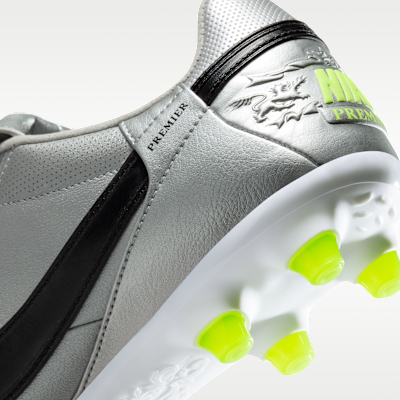 NikePremier 3 天然偏硬草地低筒足球釘鞋