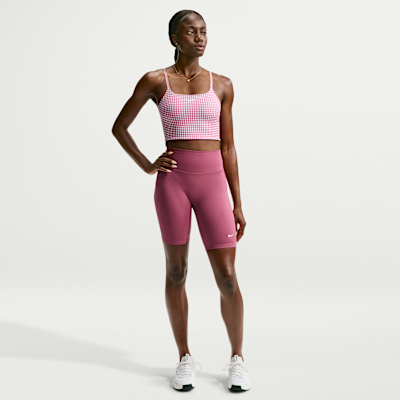 Nike One Yüksek Belli 20 cm Kadın Bisiklet Şortu