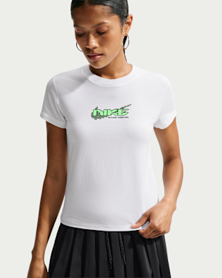 Женская футболка Nike Sportswear Chill Knit Slim Mod-Cropped
