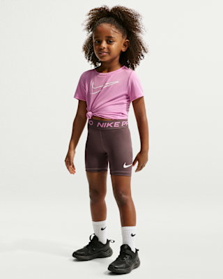 Детские шорты Nike Pro Little Kids' Dri-FIT Shorts