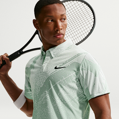 NikeCourt Slam Dri-FIT ADV Erkek Tenis Polo Üstü görsel 3