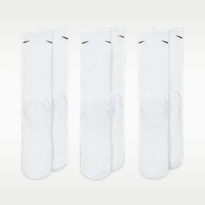 Nike Everyday Cushioned Calcetines largos de entrenamiento (3 pares)