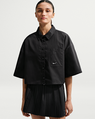 Женские  Nike Sportswear Chill Poplin Oversized Top