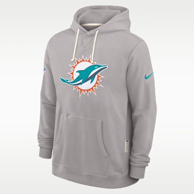 Sudadera con gorro sin cierre Nike Dri-FIT de la NFL para hombre Miami Dolphins Initial Home Sideline