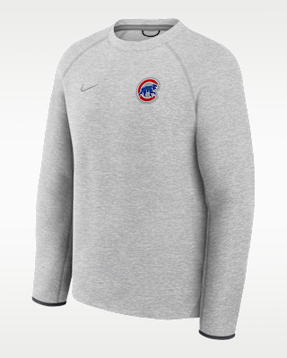 Chicago Cubs Tech Fleece Men's Nike MLB Pullover Crew