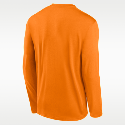 Tennessee Courtside Basketball Shootaround Legend Men's Nike Dri-FIT College Long-Sleeve T-Shirt