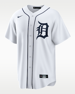 Мужские джерси Javier Báez Detroit Tigers Nike MLB Replica Jersey