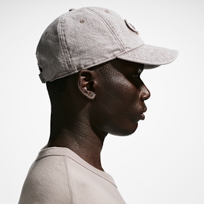 Nike Club Yumuşak Denim Yamalı Şapka görsel 2