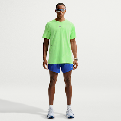 Nike Stride Aero-FIT Kısa Kollu Erkek Koşu Üstü görsel 4