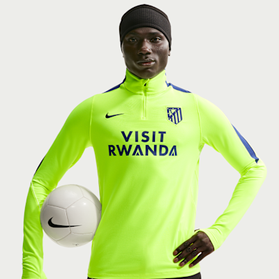 Nike Atlético Madrid Strike Nike Dri-FIT Örgü Erkek Futbol Antrenman Üstü