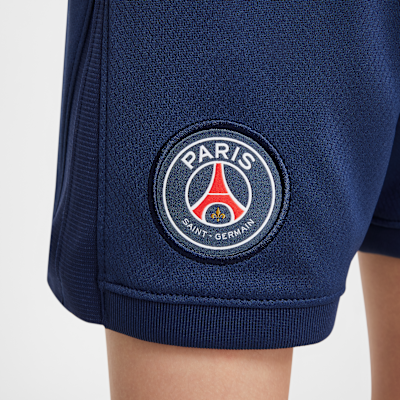 Paris Saint-Germain 2025/26 Stadium Home Younger Kids' Nike Football Replica 3-Piece Kit