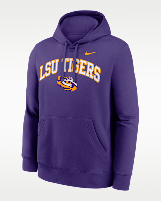 Мужское худи LSU Arch Nike College Pullover Hoodie