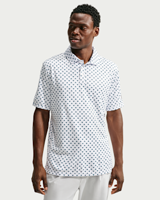 Мужские  Nike Par Dri-FIT Printed Golf Polo
