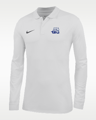 Мужские Nike College (Tennessee State University) Dri-FIT Long-Sleeve Polo