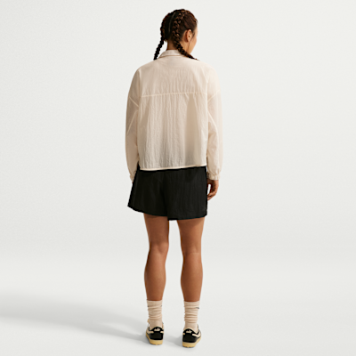 Nike Sportswear Oversize Hafif Ripstop Kadın Ceketi görsel 5