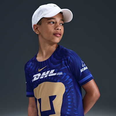 Jersey de fútbol Nike Dri-FIT Replica de los Pumas UNAM visitante 2025/26 Stadium para niños talla grande
