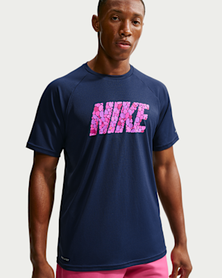 Мужские шорты Nike Swim Hydroguard Dri-FIT UV Short Sleeve Top