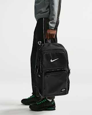 as roma nike backpack Academy Team (Black/White) The Nike Academy Team Backpack is a durable design built to hold it all Nike Giannis Freak Backpack Basketball