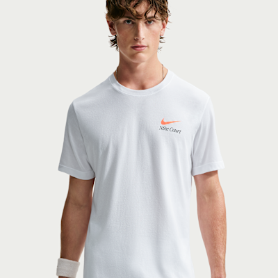 NikeCourt Dri-FIT Erkek Tenis Tişörtü
