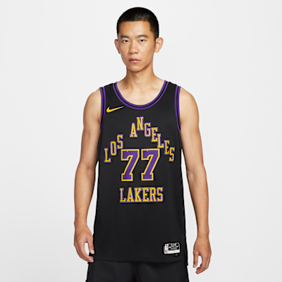 Los Angeles Lakers City Edition Nike Dri-FIT NBA Swingman-drakt til herre