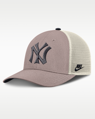 Мужские  New York Yankees Cooperstown Rise Nike MLB Adjustable Trucker Hat