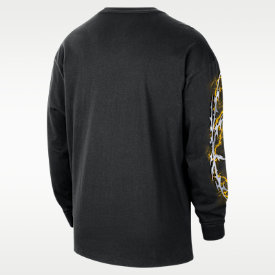 Los Angeles Lakers Courtside Men's Nike NBA Long-Sleeve T-Shirt