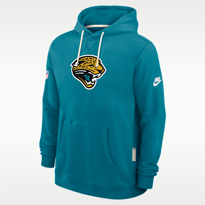 Sudadera con gorro sin cierre Nike Dri-FIT de la NFL para hombre Jacksonville Jaguars Alt Offensive Set Play Sideline