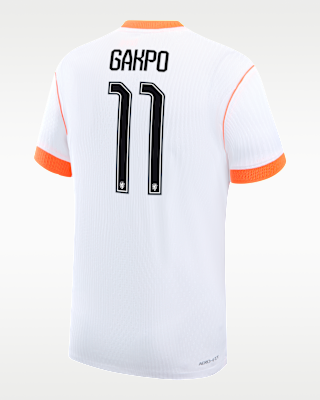 Мужские джерси Cody Gakpo Netherlands National Team 2026 Match Away Nike Dri-FIT ADV Soccer Jersey