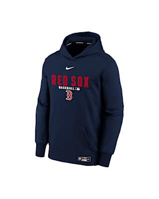 Boston Red Sox Authentic Collection Big Kid's Therma-FIT MLB Hoodie