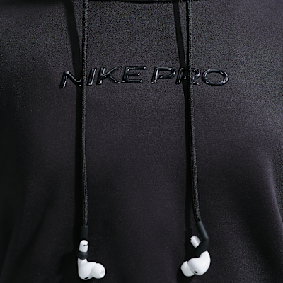 Nike Pro Therma-FIT Fleece Kadın Kapüşonlu Üstü görsel 6