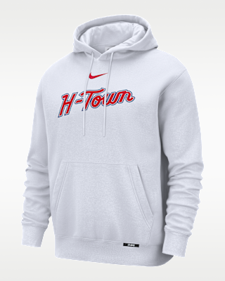 Мужское худи Houston Rockets City Edition Nike Basketball Club Pull-Over Hoodie для баскетбола