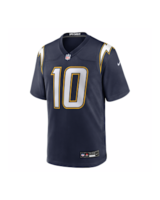 Мужские джерси Justin Herbert Los Angeles Chargers Nike NFL Game Jersey