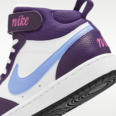 Nike Court Borough Mid 2 Big Kids' Shoes