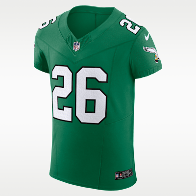 Saquon Barkley Philadelphia Eagles Men's Nike Dri-FIT NFL Elite Jersey