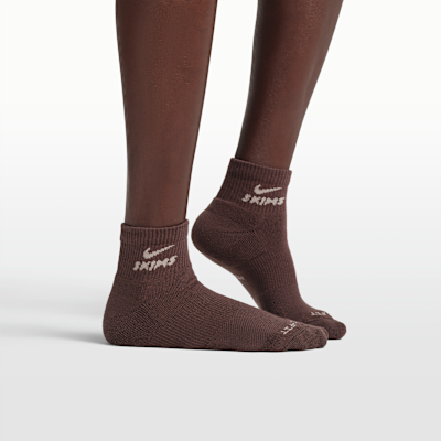 Nízké dámské ponožky NikeSKIMS Dri-FIT (3 páry)