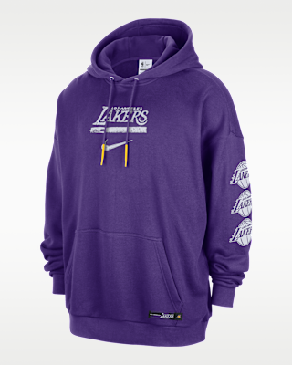 Мужское худи Los Angeles Lakers Courtside Jordan NBA Club Premium Pullover Hoodie