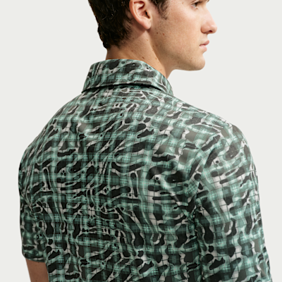 Nike Par Dri-FIT Tartan Camo Print Erkek Golf Polo Üstü görsel 2
