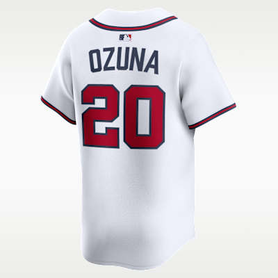 Jersey Nike Dri-FIT ADV de la MLB Limited para hombre Marcell Ozuna Atlanta Braves