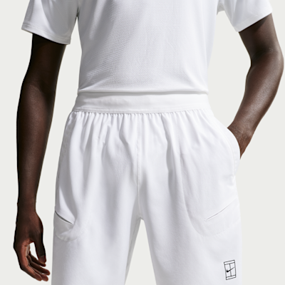 NikeCourt Advantage Dri-FIT 20 cm Erkek Tenis Şortu görsel 2