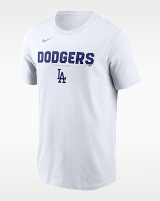 Мужская футболка Los Angeles Dodgers Bold Team Name Nike MLB