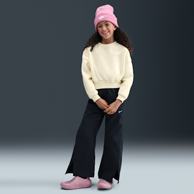 Nike Sportswear Club Fleece Girls' Boxy Crew-Neck Sweatshirt