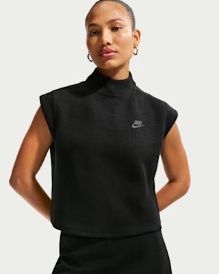 Женские шорты Nike Sportswear Tech Fleece Short-Sleeve Top
