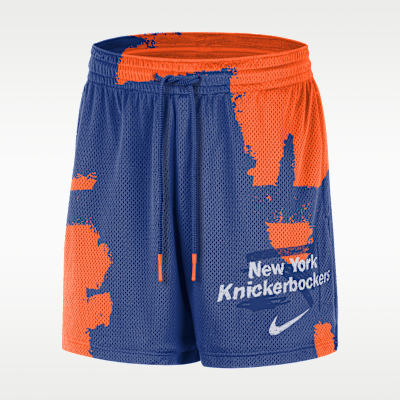 Shorts de entrenamiento de malla Jordan Dri-FIT de la NBA para hombre New York Knicks Courtside