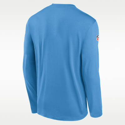Tennessee Titans Alt Legend Small Logo Men's Nike Dri-FIT NFL Long-Sleeve T-Shirt