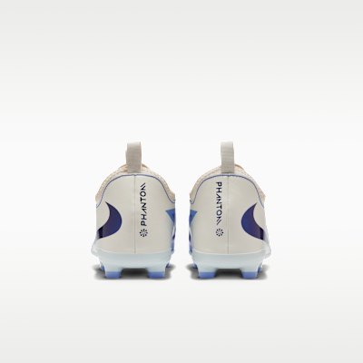 Tacos de fútbol para terrenos múltiples para niños grandes Nike Jr. Phantom 6 Low Academy LV8