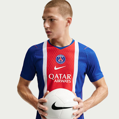 Męska koszulka piłkarska Nike Aero-FIT Authentic Paris Saint-Germain Match 2026/27 (wersja domowa)